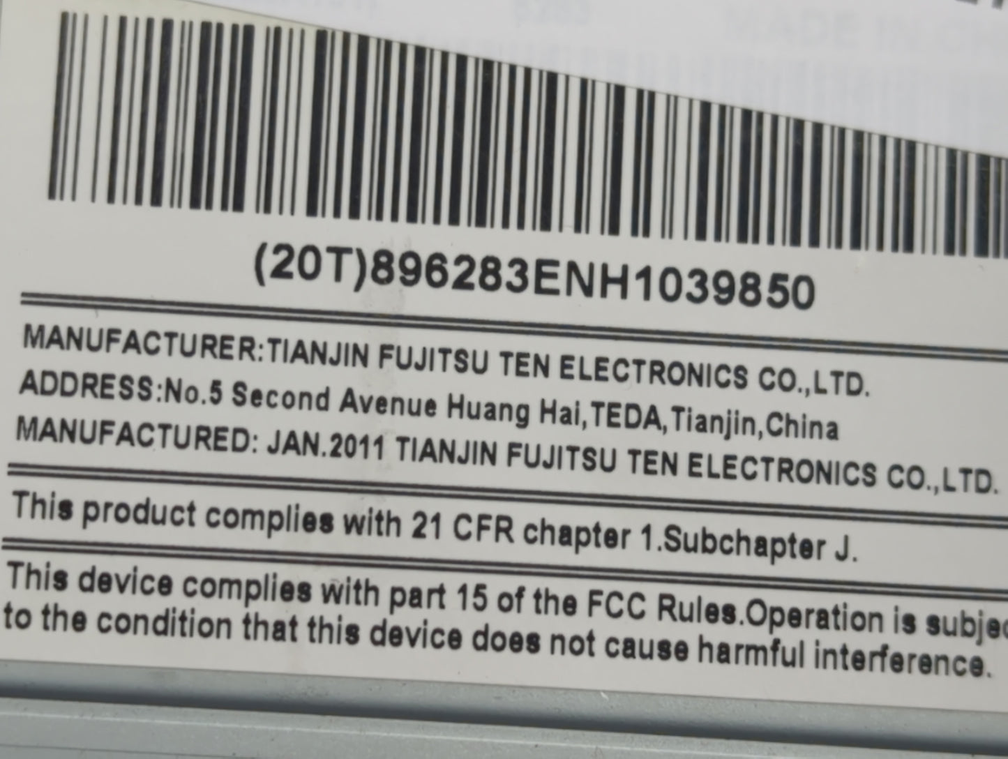 2009-2016 Chevrolet Impala Radio AM FM Cd Player Receiver Replacement Fits Fits 2009 2010 2011 2012 2013 2014 2015 2016 OEM