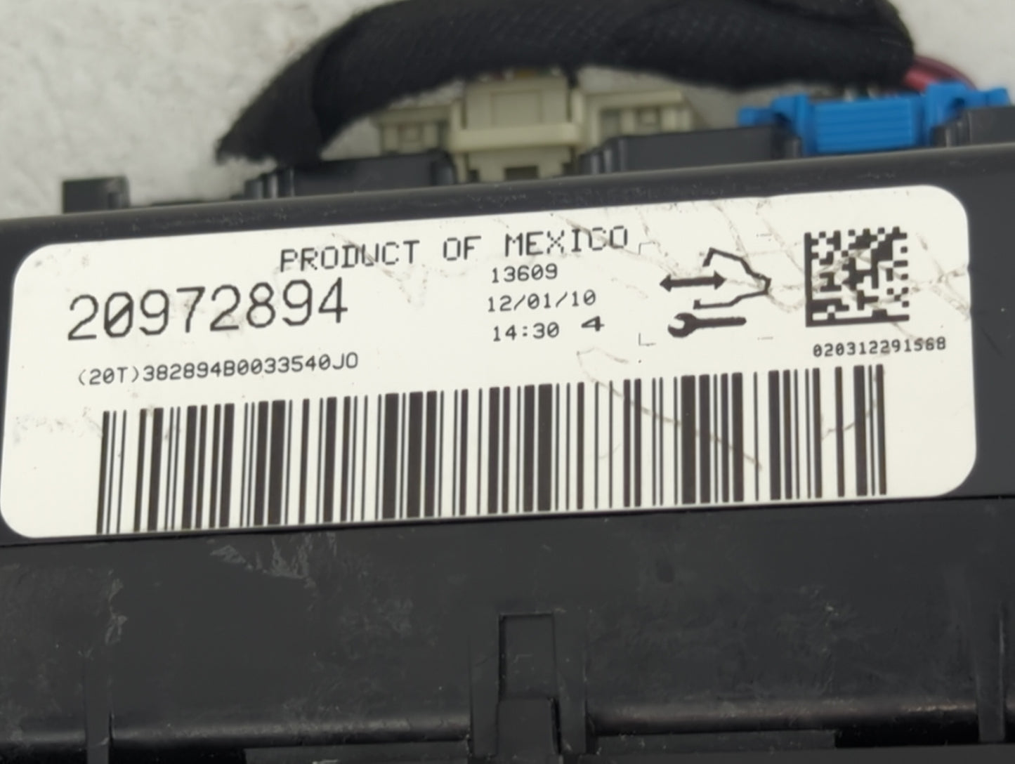 2006-2011 Chevrolet Impala Climate Control Module Temperature AC/Heater Replacement P/N:20972894 Fits OEM Used Auto Parts -