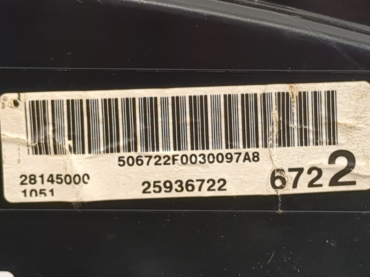 2009-2011 Chevrolet Impala Instrument Cluster Speedometer Gauges P/N:25936722 506722F0030097A8 Miles:92K Fits Fits 2009 2010