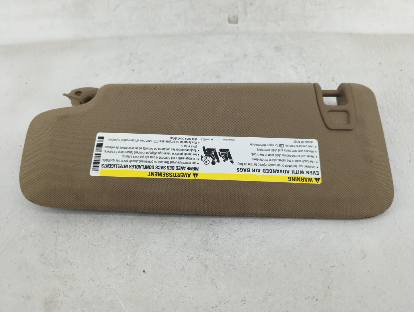 2004-2012 Chevrolet Malibu Sun Visor Shade Replacement Passenger Right Mirror Fits Fits 2004 2005 2008 2009 2010 2011 2012 O