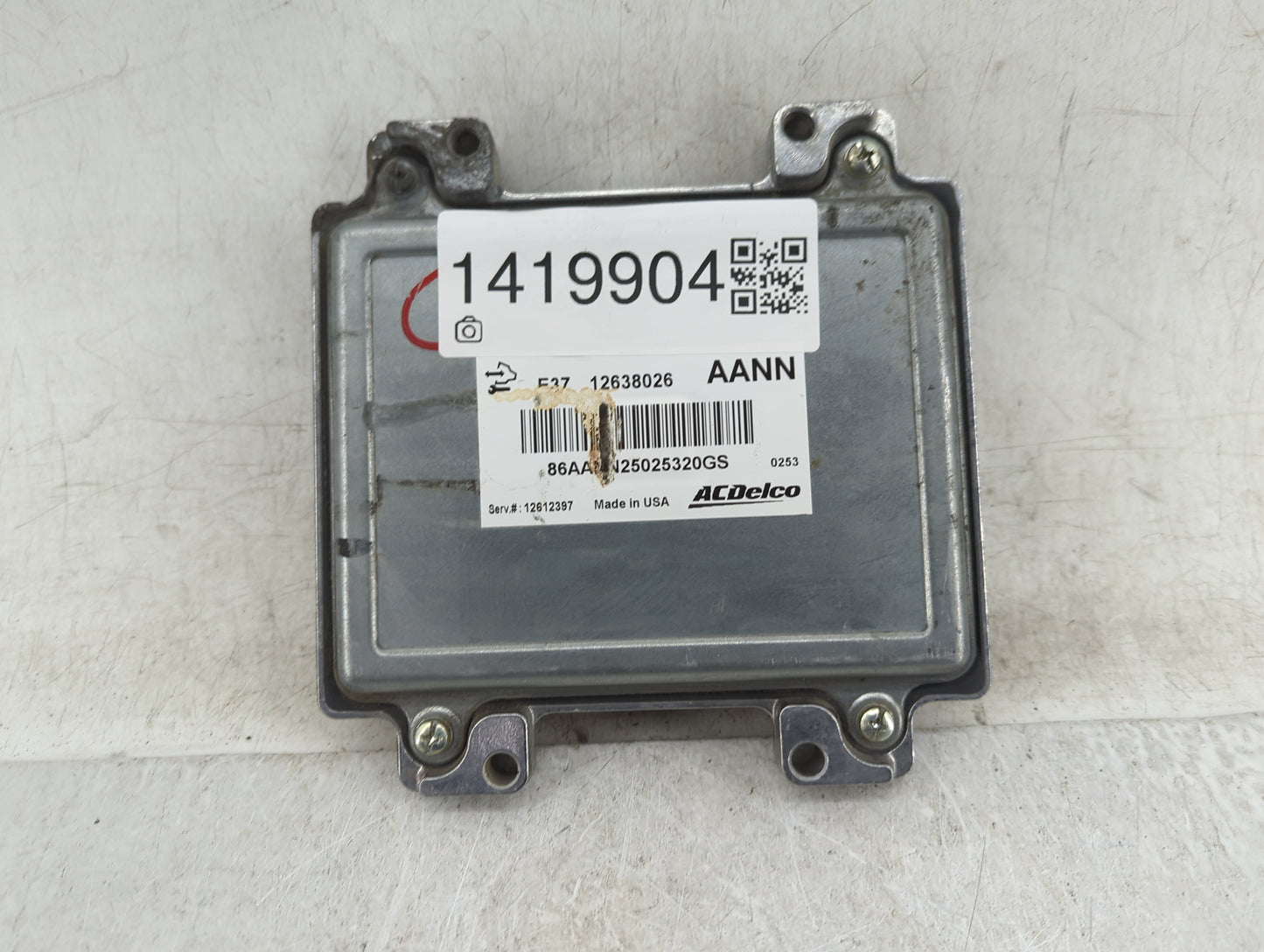 2007-2012 Chevrolet Malibu PCM Engine Control Computer ECU ECM PCU OEM P/N:12638026 Fits Fits 2007 2008 2009 2010 2011 2012