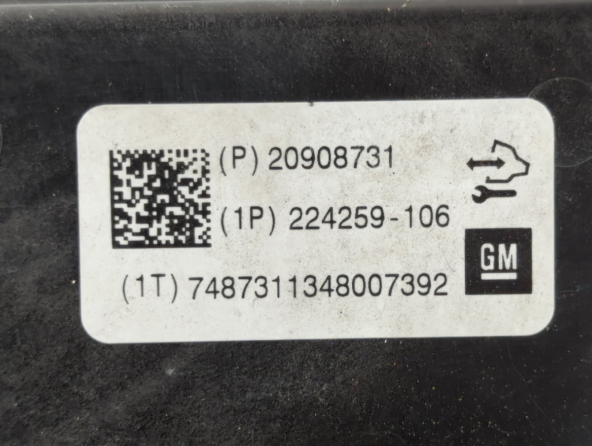 2011 Chevrolet Malibu Anti-Lock Brake ABS Pump Module Actuator OEM P/N:20908731 20908729 Fits OEM Used Auto Parts - Oemuseda