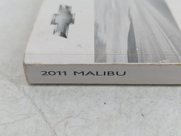 2011 Chevrolet Malibu Owners Manual Book Guide P/N:20786885 A OEM Used Auto Parts