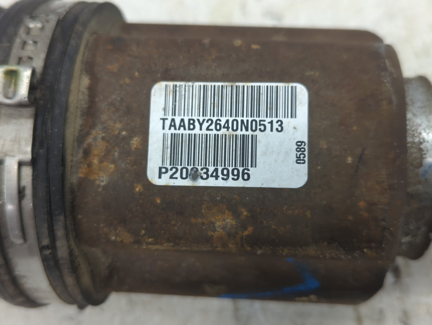 2009-2012 Chevrolet Malibu Axle Shaft Front Driver Cv C/v - Oemusedautoparts1.com