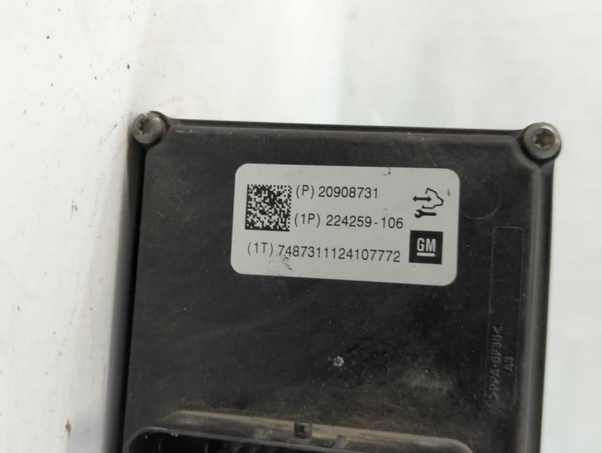 2011 Chevrolet Malibu Anti-Lock Brake ABS Pump Module Actuator OEM P/N:20908731 224259-106 Fits OEM Used Auto Parts - Oemuse