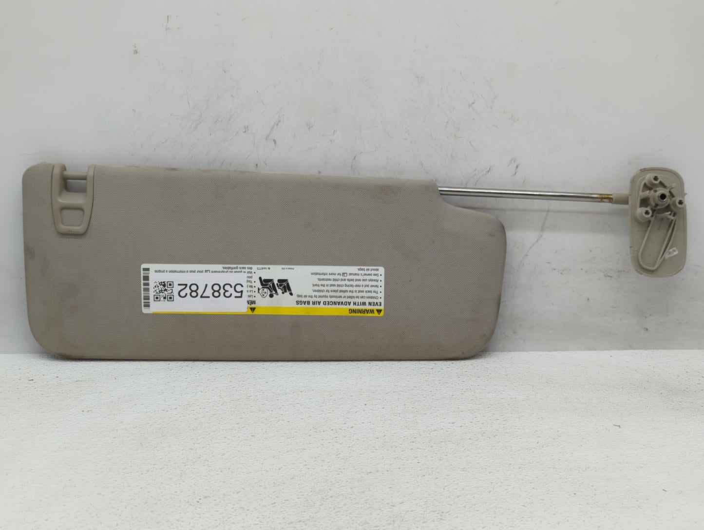 2007-2013 Chevrolet Silverado 1500 Sun Visor Shade Replacement Passenger Right Mirror Fits OEM Used Auto Parts - Oemusedauto