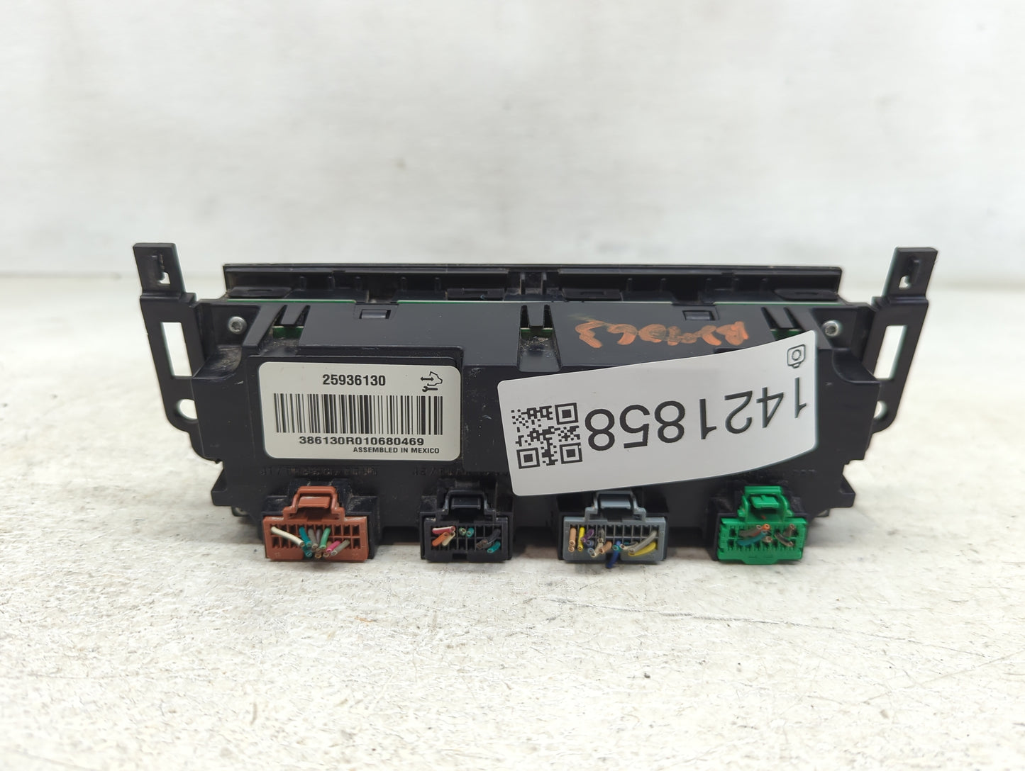 2007-2011 Chevrolet Suburban 1500 Climate Control Module Temperature AC/Heater Replacement P/N:25936130 386130R010680469 Fit