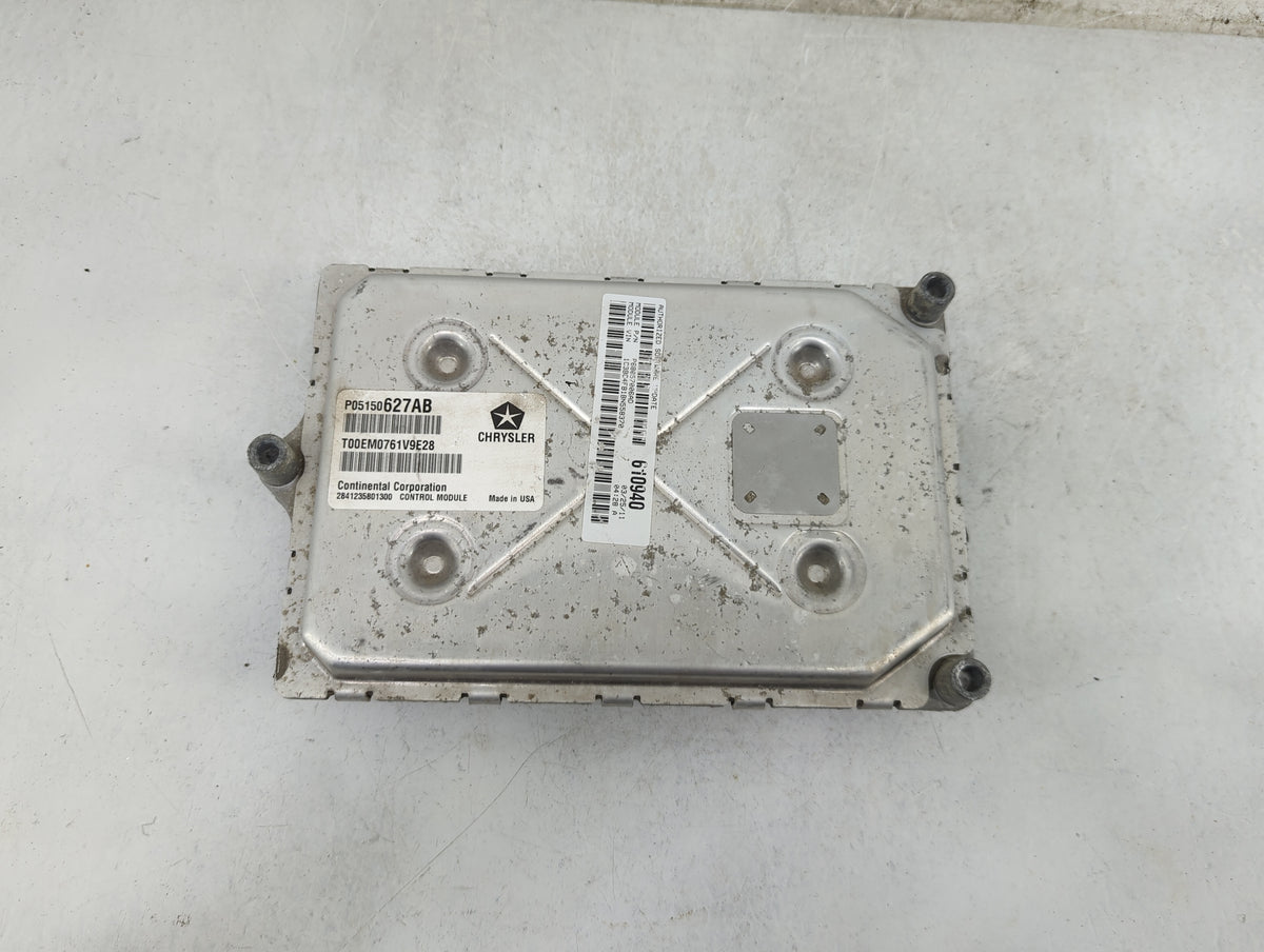 2011 Chrysler 200 PCM Engine Control Computer ECU ECM PCU OEM P/N:P05150627AB P68057006AD Fits OEM Used Auto Parts - Oemused