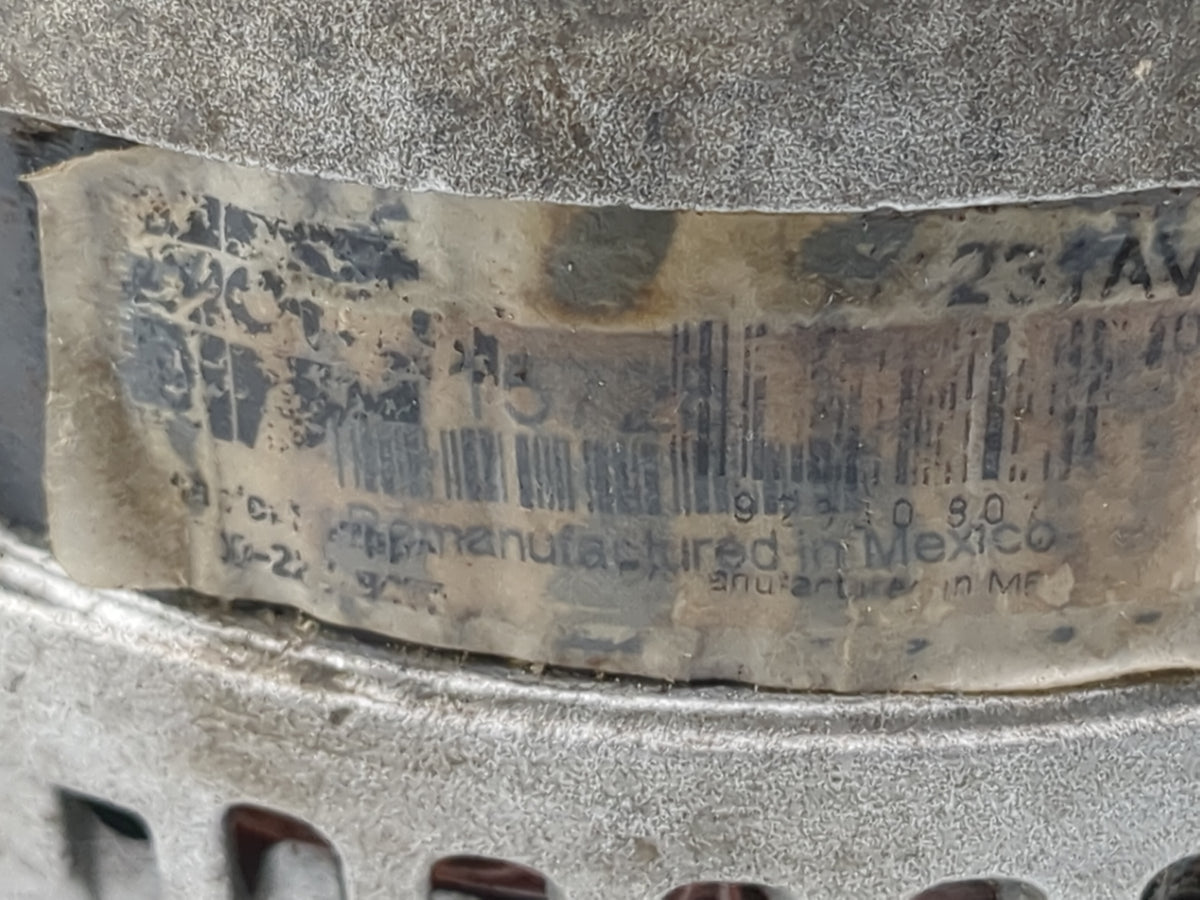 2011-2014 Chrysler 200 Alternator Replacement Generator Charging Assembly Engine OEM Fits OEM Used Auto Parts - Oemusedautop