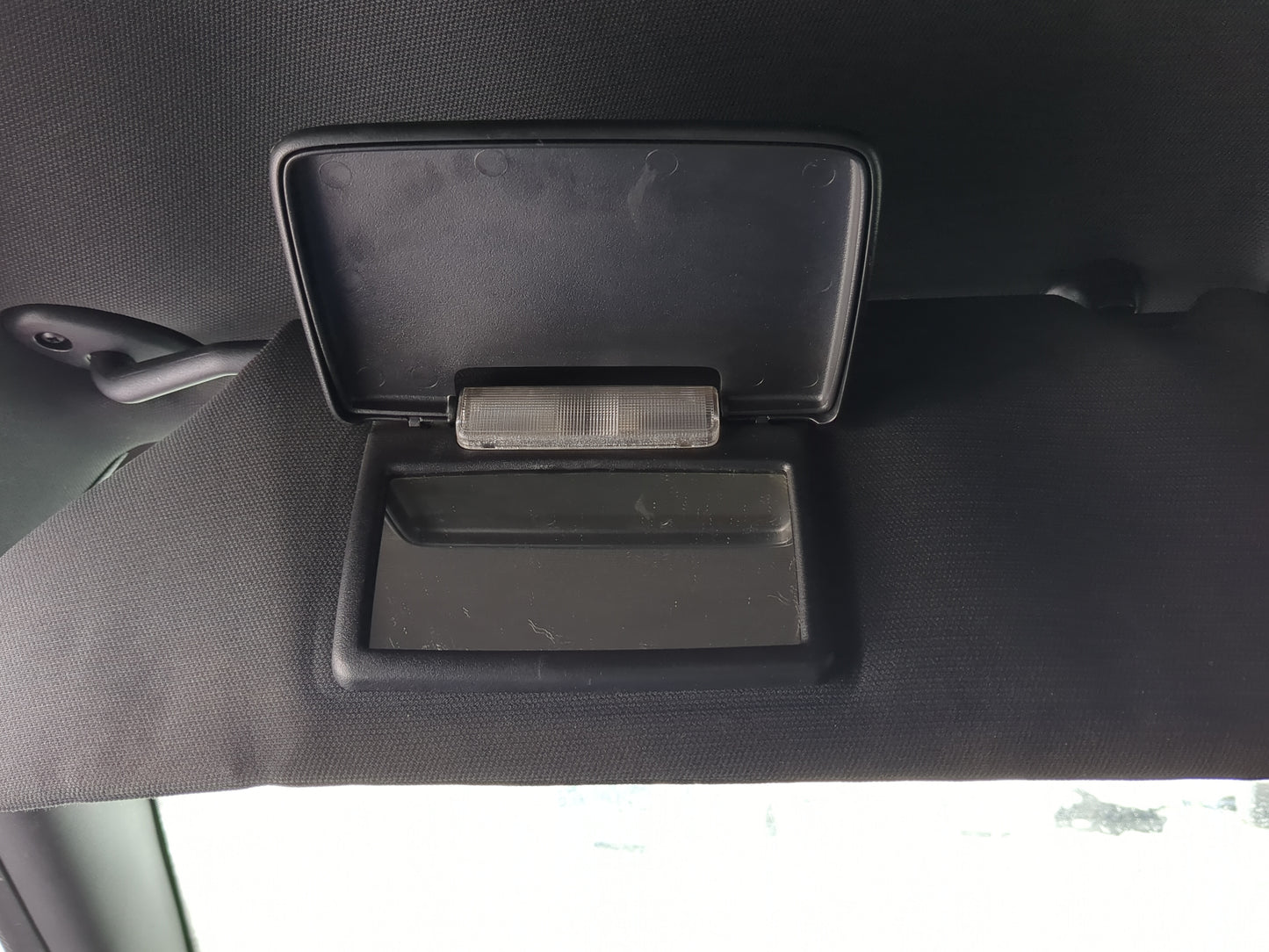 2011-2014 Chrysler 200 Sun Visor Shade Replacement Driver Left Mirror Fits Fits 2011 2012 2013 2014 OEM Used Auto Parts - Oe