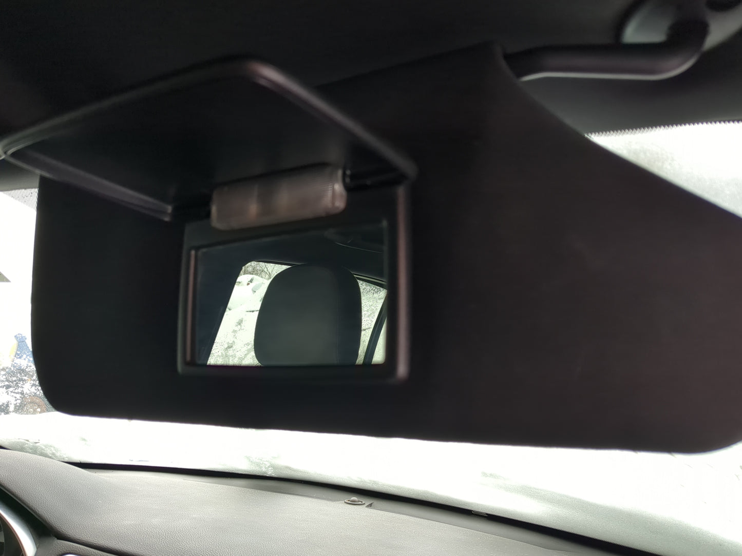 2011-2014 Chrysler 200 Sun Visor Shade Replacement Passenger Right Mirror Fits Fits 2011 2012 2013 2014 OEM Used Auto Parts