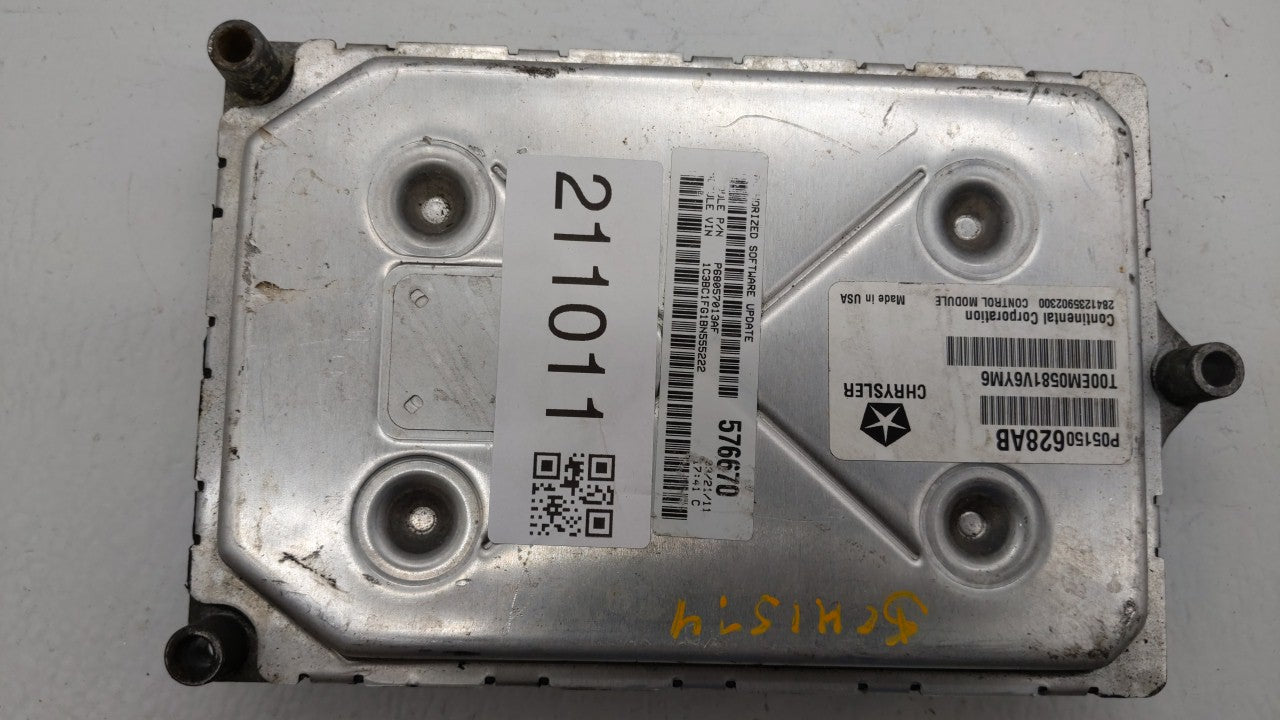 2011 Chrysler 200 PCM Engine Control Computer ECU ECM PCU OEM P/N:P05150628AB P68057013AF, P68057013AD, P68057013AC Fits OEM