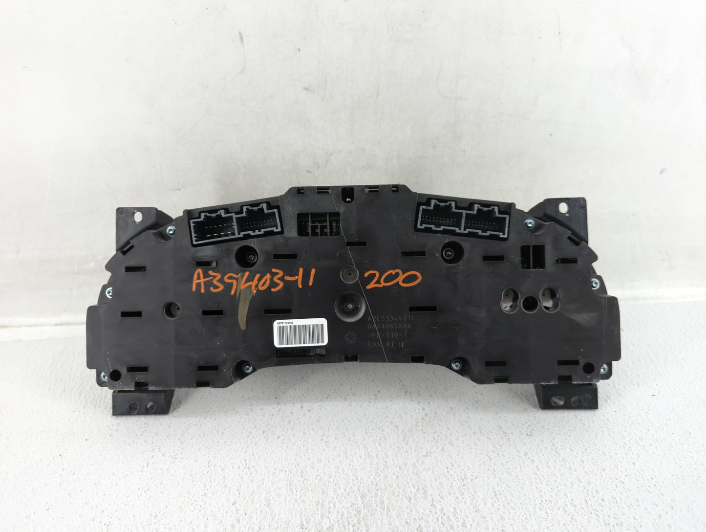 2011-2014 Chrysler 200 Instrument Cluster Speedometer Gauges P/N:P5606514AE Fits Fits 2011 2012 2013 2014 OEM Used Auto Part