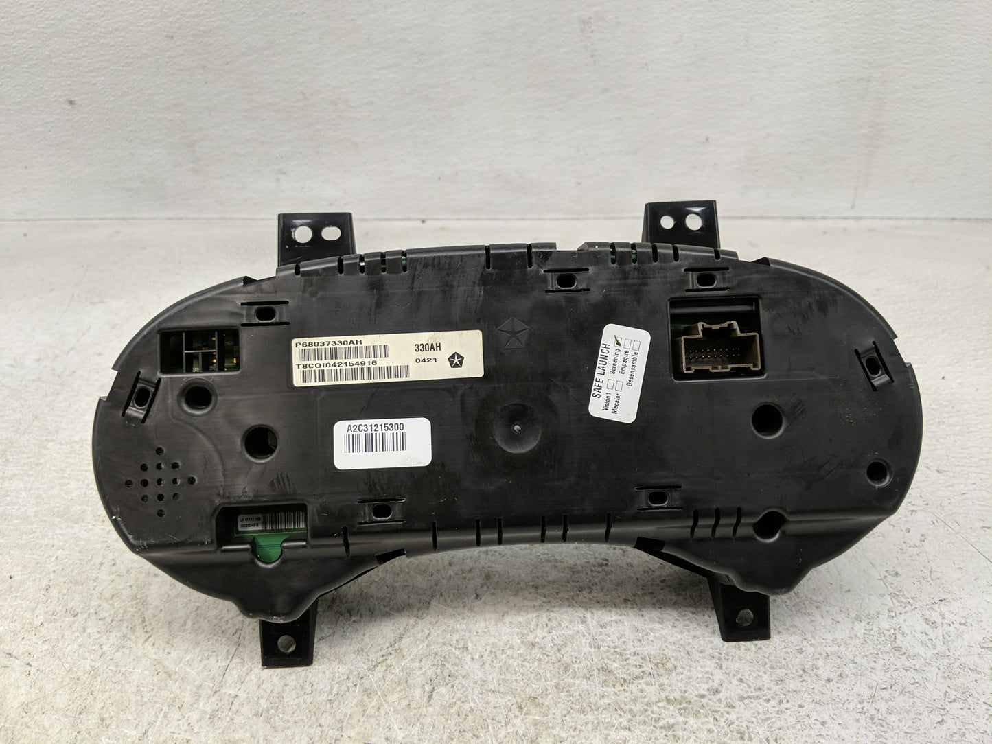 2011 Chrysler 300 Instrument Cluster Speedometer Gauges P/N:P68037330AI Fits OEM Used Auto Parts - Oemusedautoparts1.com
