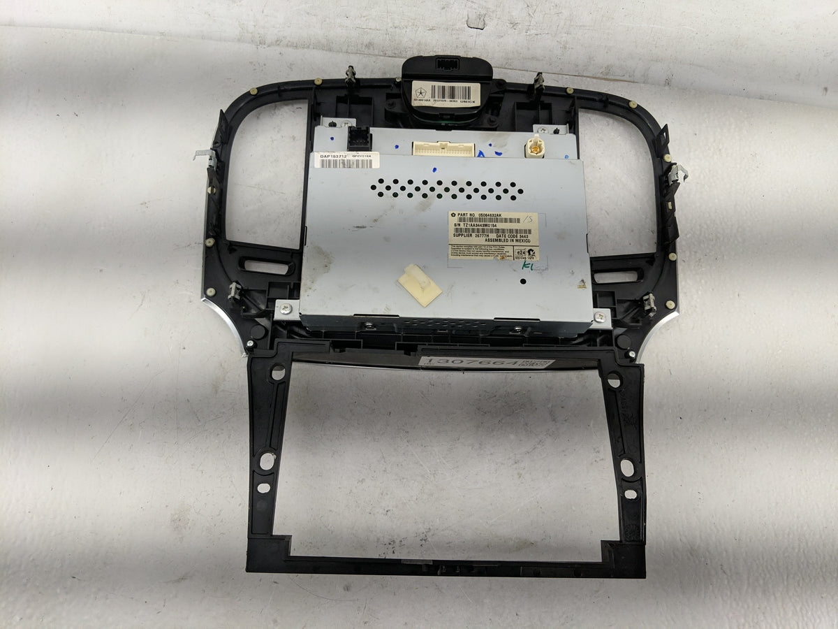 2011-2014 Chrysler 300 Information Radio Display Screen 1307664 - Oemusedautoparts1.com