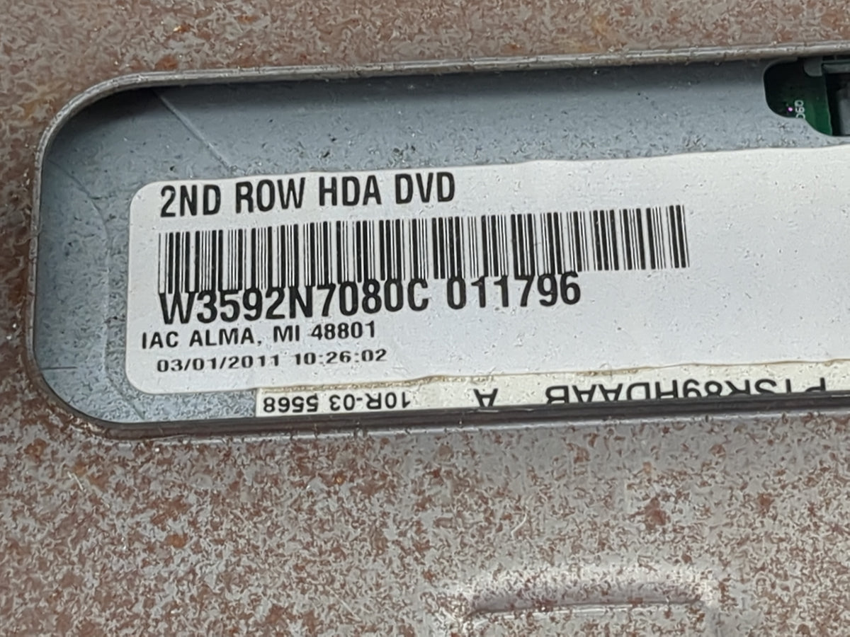 Chrysler Town And Country Information Radio Display Screen Tan 1511992 - Oemusedautoparts1.com