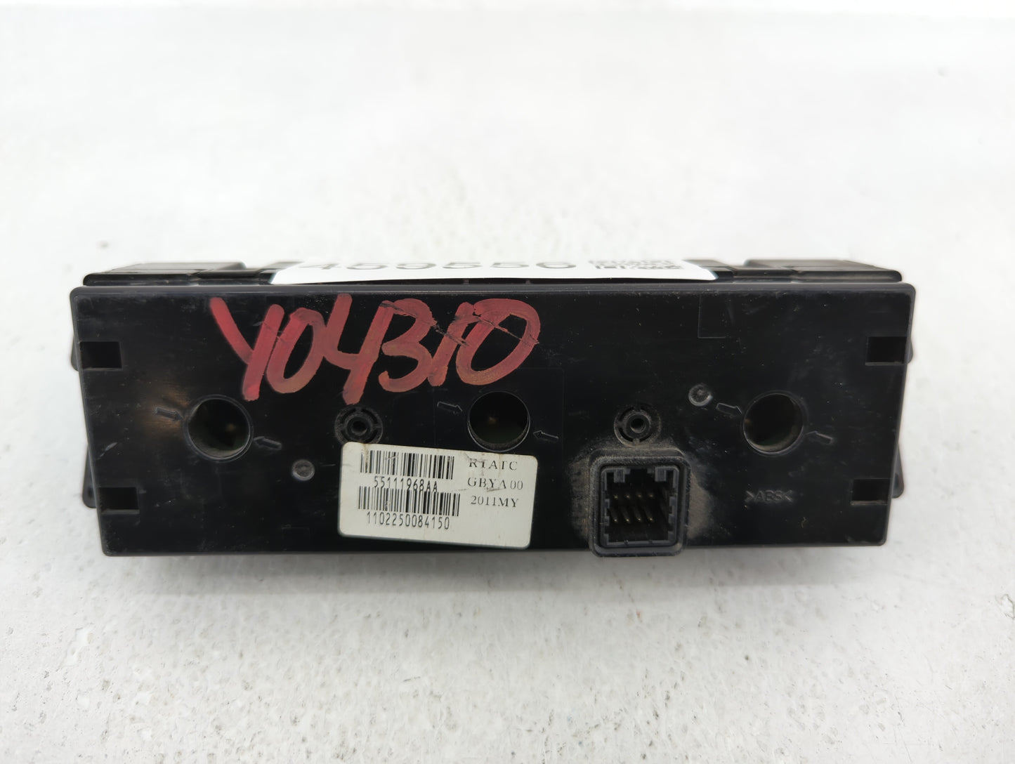2011-2012 Chrysler Town & Country Climate Control Module Temperature AC/Heater Replacement P/N:P55111236AE 55111968AA Fits O
