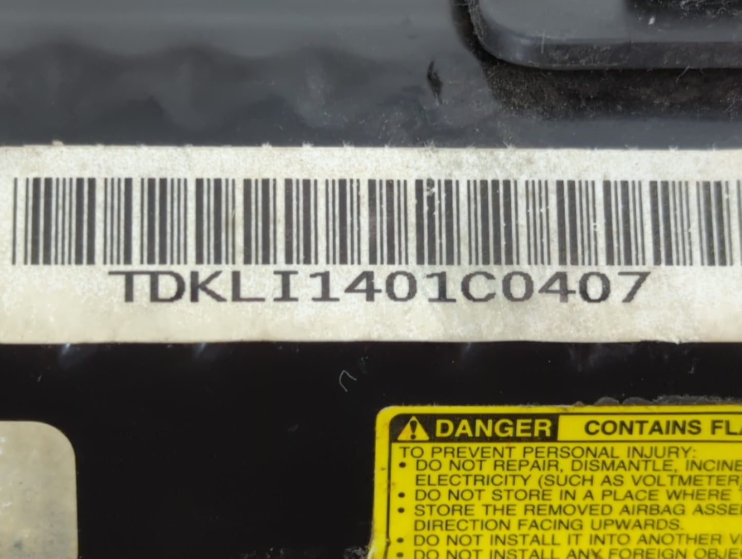 2014-2016 Chrysler Town & Country Air Bag Driver Left Knee OEM Fits Fits 2014 2015 2016 2017 2018 OEM Used Auto Parts - Oemu
