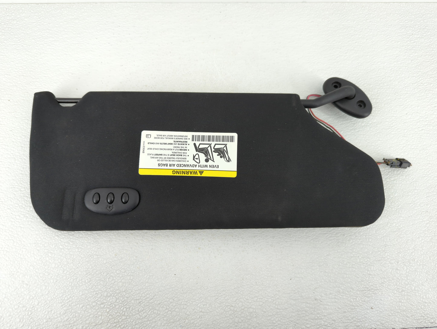 2011-2014 Dodge Avenger Sun Visor Shade Replacement Driver Left Mirror Fits Fits 2011 2012 2013 2014 OEM Used Auto Parts - O