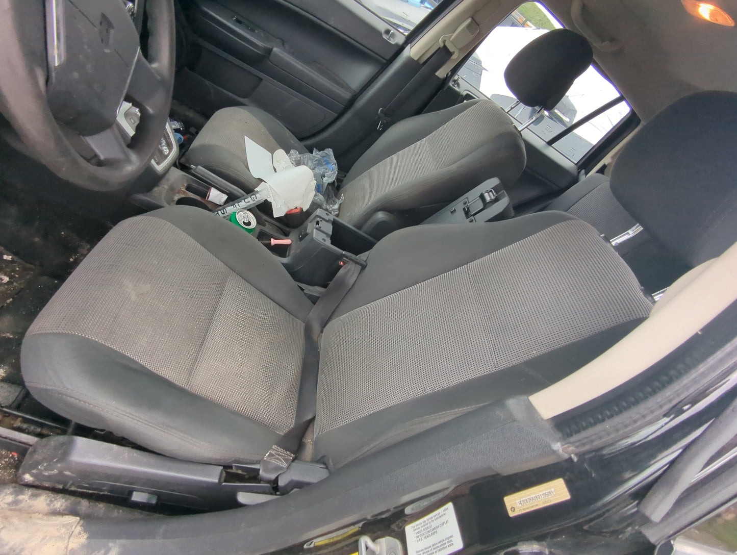 2009-2012 Dodge Caliber Driver Front Seat Oem Grey - Oemusedautoparts1.com