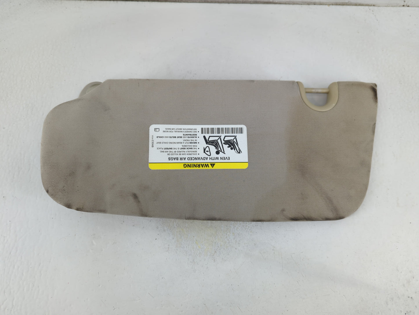 2009-2012 Dodge Caliber Sun Visor Shade Replacement Passenger Right Mirror Fits Fits 2009 2010 2011 2012 OEM Used Auto Parts