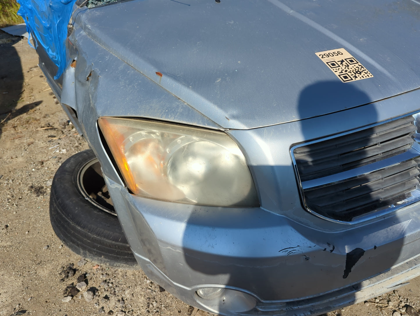 2007-2012 Dodge Caliber Passenger Right Oem Head Light Headlight Lamp - Oemusedautoparts1.com