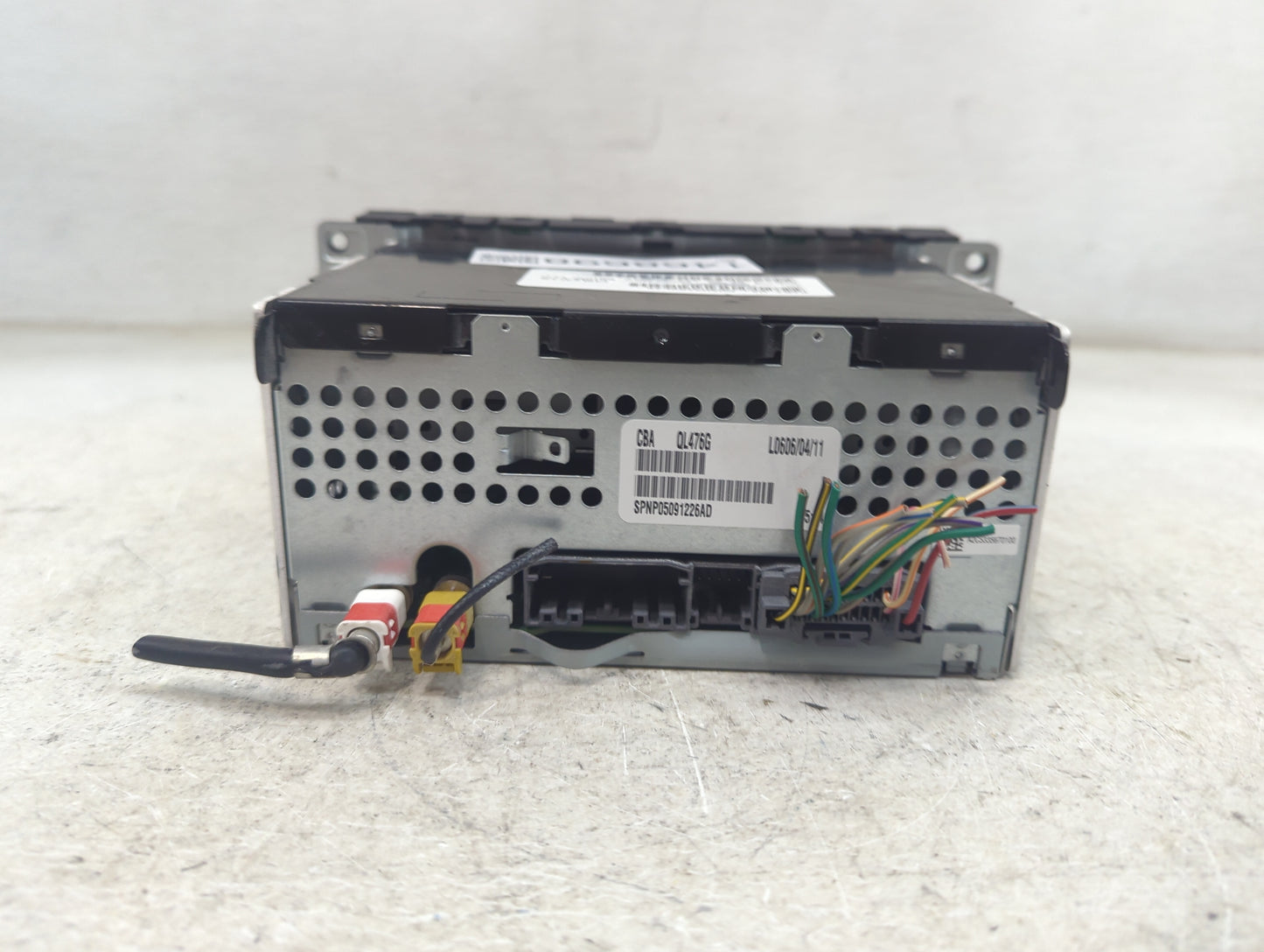 2011-2012 Dodge Caliber Radio AM FM Cd Player Receiver Replacement P/N:P05091226AD SPNP05091226AD Fits Fits 2011 2012 2013 2