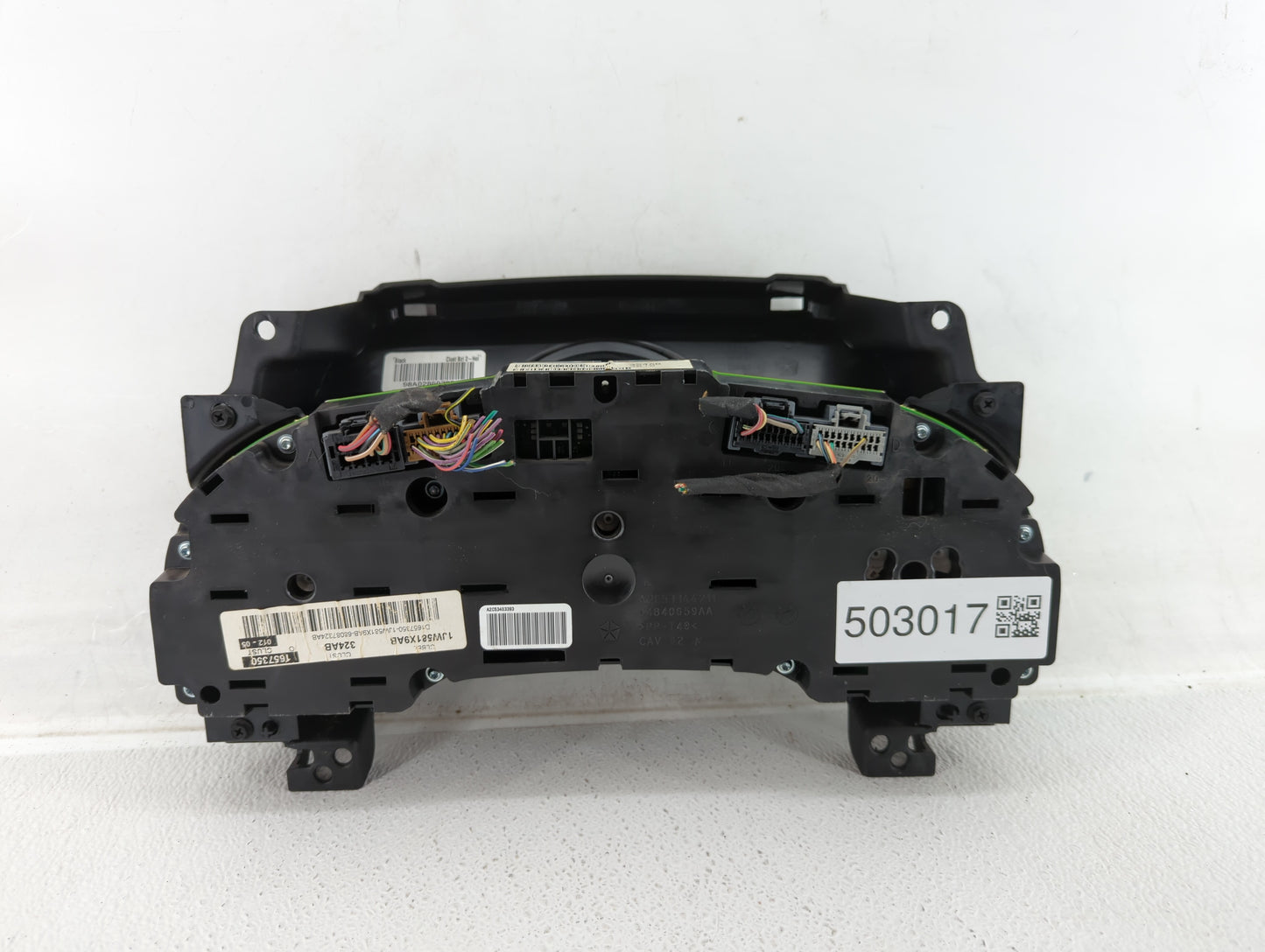 2011-2012 Dodge Caliber Instrument Cluster Speedometer Gauges P/N:68087324AB 68087324AC, 1JW581X9AB Fits Fits 2011 2012 OEM