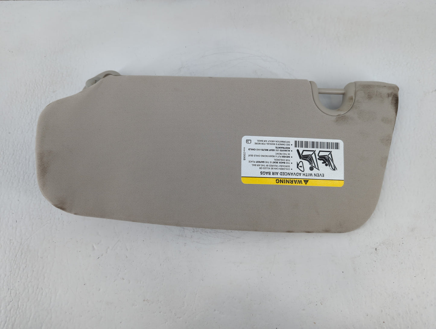 2009-2012 Dodge Caliber Sun Visor Shade Replacement Passenger Right Mirror Fits Fits 2009 2010 2011 2012 OEM Used Auto Parts