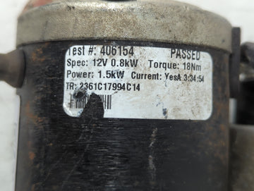 2007-2012 Dodge Caliber Car Starter Motor Solenoid OEM P/N:2361C17994C14 Fits OEM Used Auto Parts