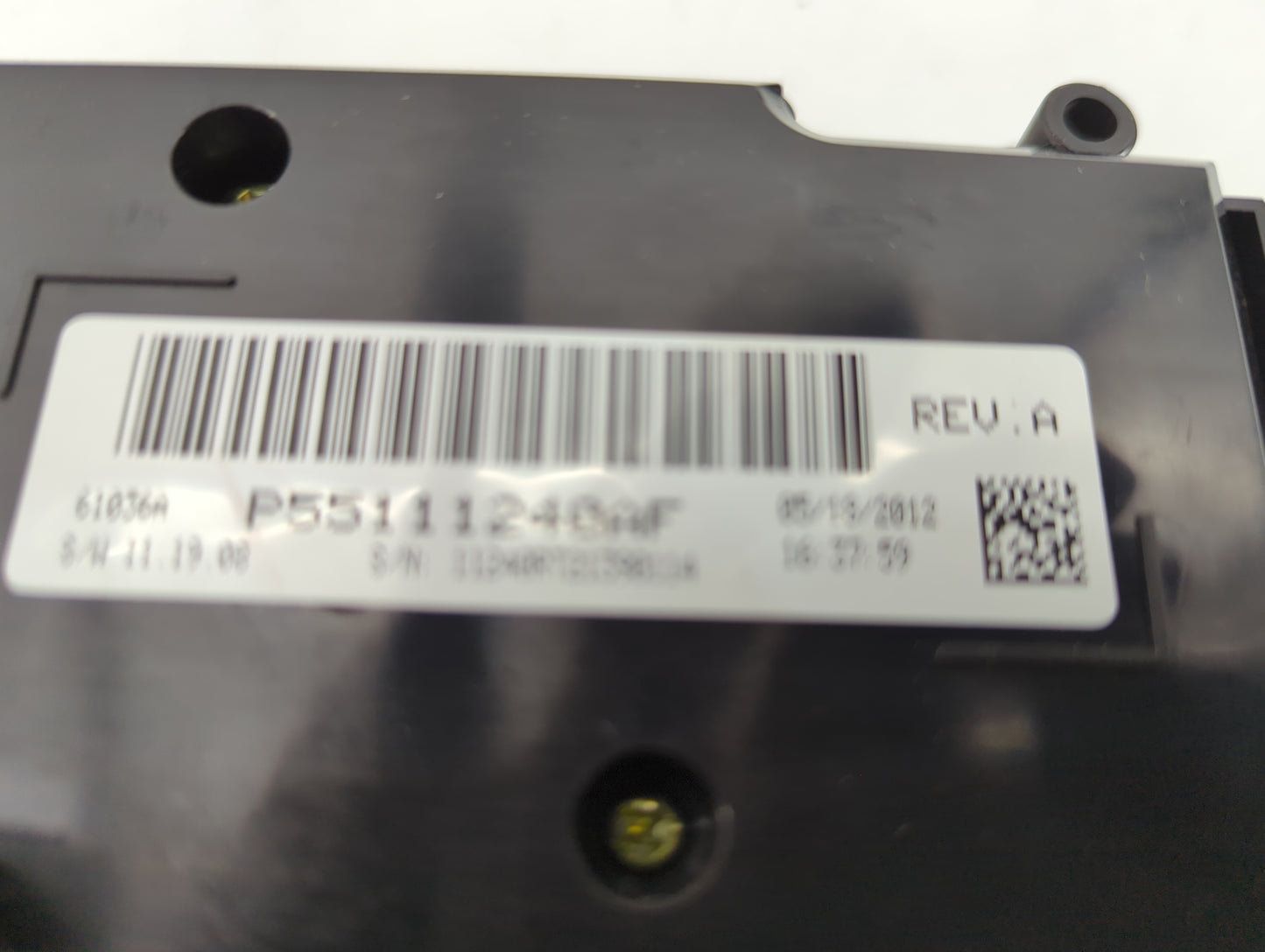 2011 Dodge Caravan Climate Control Module Temperature AC/Heater Replacement P/N:P55111240AJ P55111240AC Fits OEM Used Auto P
