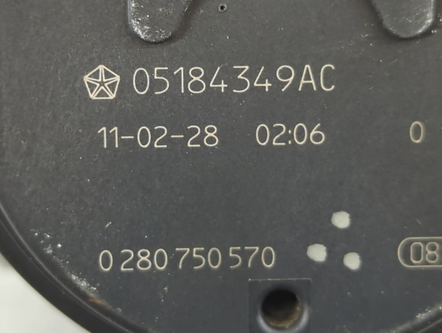 2011-2022 Dodge Challenger Throttle Body P/N:0 280 750 570 05184349AC Fits OEM Used Auto Parts - Oemusedautoparts1.com