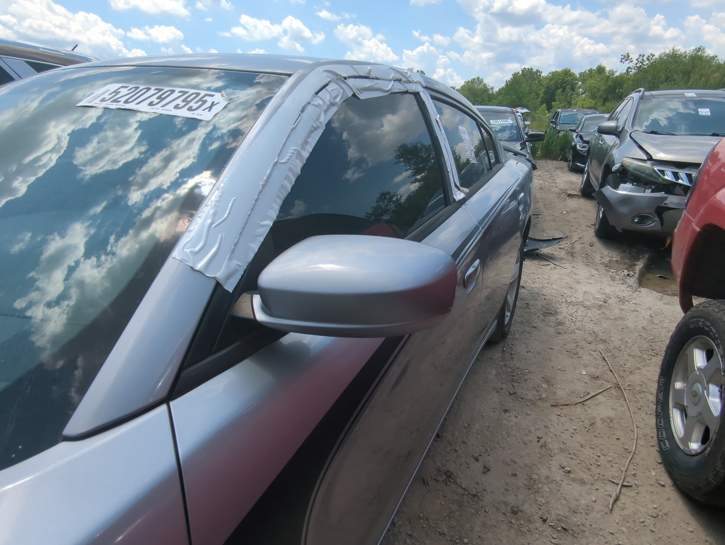 2011-2014 Dodge Charger Driver Side View Mirror - Left Door Mirror OEM Used - Oemusedautoparts1.com
