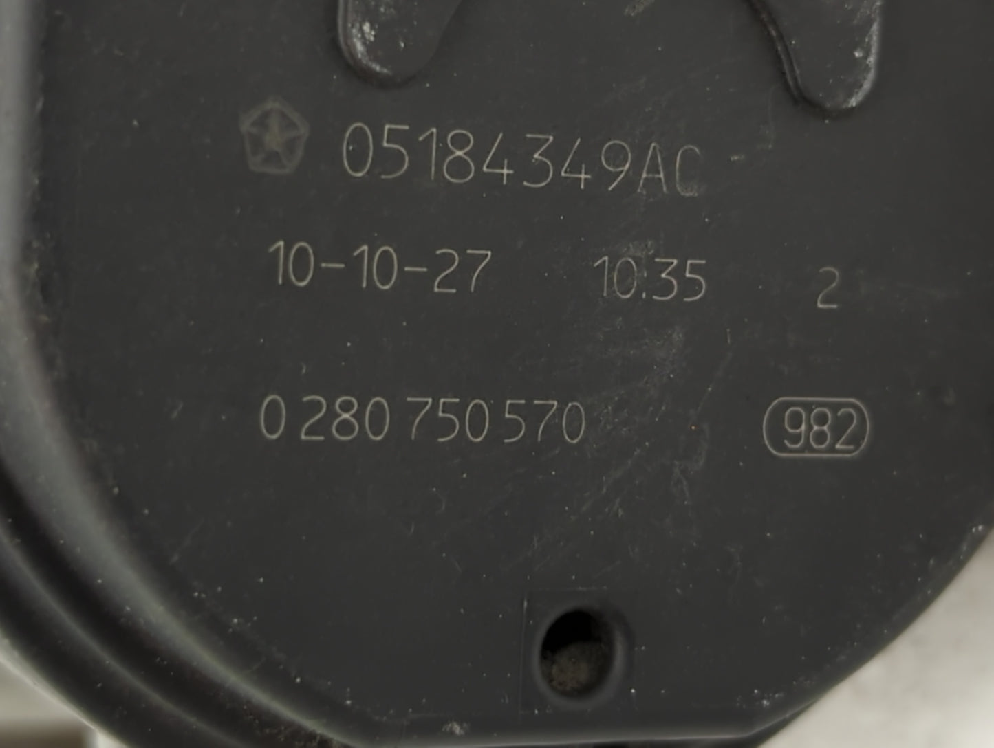 2011-2022 Dodge Charger Throttle Body P/N:05184349AC Fits Fits 2011 2012 2013 2014 2015 2016 2017 2018 2019 2020 2021 2022 O