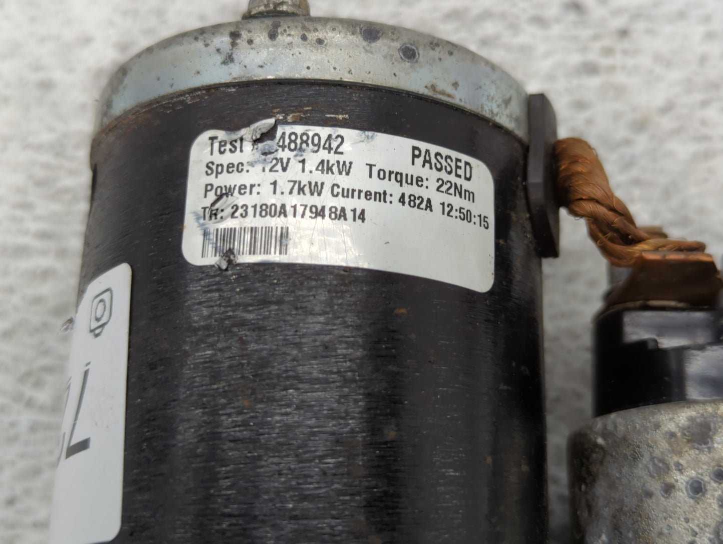 2011-2022 Dodge Durango Car Starter Motor Solenoid OEM P/N:23180A17948A14 488942 Fits OEM Used Auto Parts - Oemusedautoparts