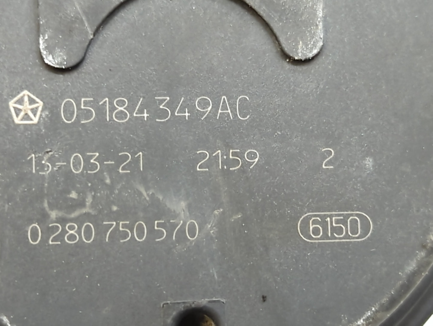 2011-2020 Dodge Grand Caravan Throttle Body P/N:05184349AC 05184349AF Fits OEM Used Auto Parts - Oemusedautoparts1.com