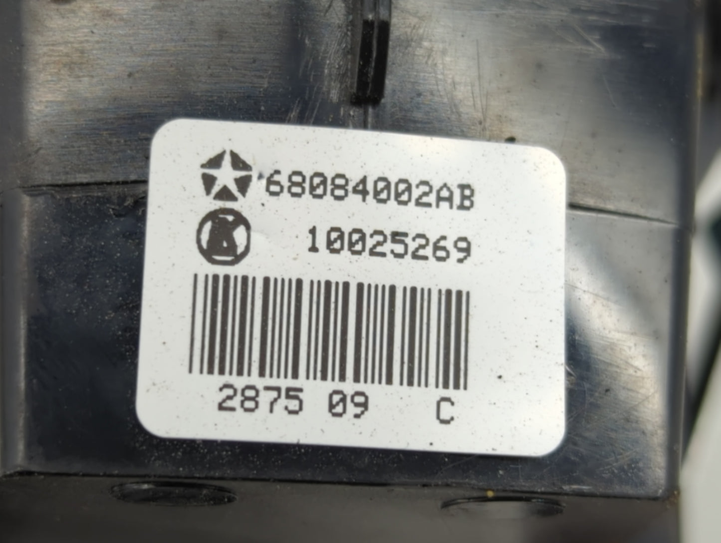 2011-2019 Dodge Journey Master Power Window Switch Replacement Driver Side Left P/N:P68084002AB 10025269 Fits OEM Used Auto