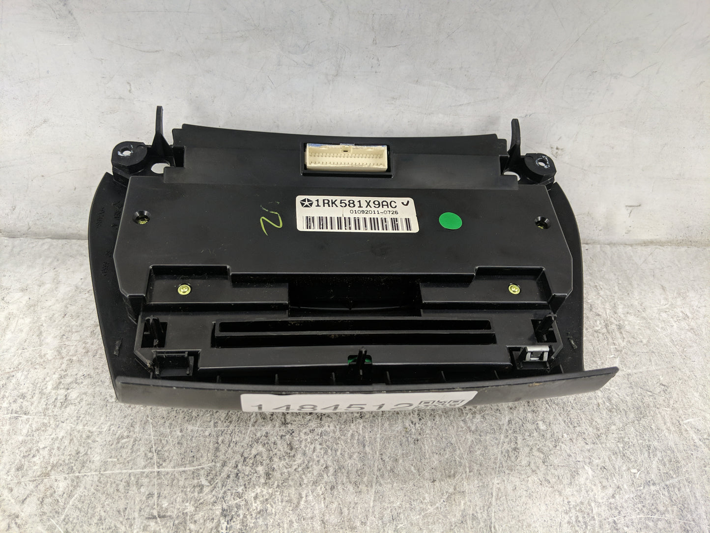 2011-2017 Dodge Journey Climate Control Module Temperature AC/Heater Replacement P/N:1RK581X9AC Fits OEM Used Auto Parts - O