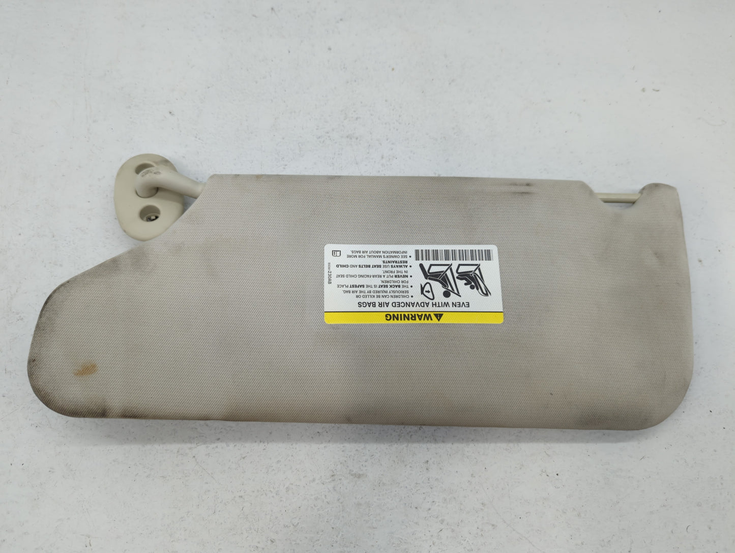 2007-2011 Dodge Nitro Sun Visor Shade Replacement Passenger Right Mirror Fits Fits 2007 2008 2009 2010 2011 OEM Used Auto Pa