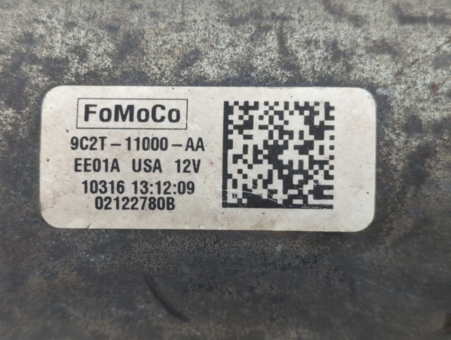 2009-2011 Ford Crown Victoria Car Starter Motor Solenoid OEM P/N:9C2T-11000-AA Fits OEM Used Auto Parts - Oemusedautoparts1.