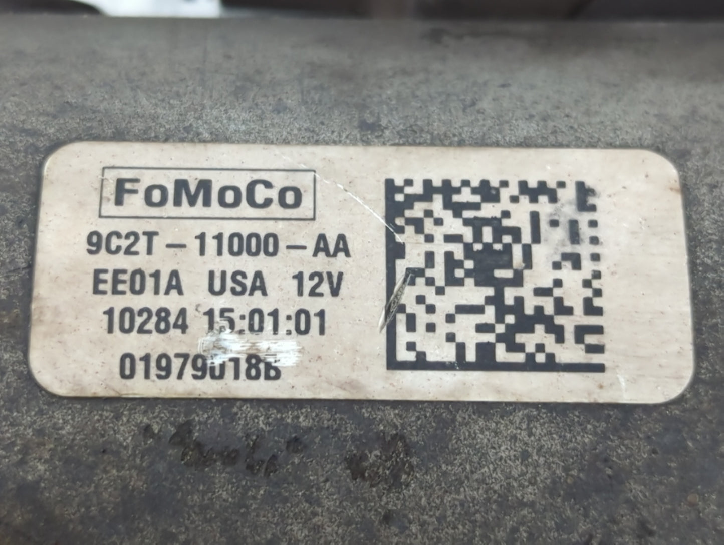 2009-2011 Ford Crown Victoria Car Starter Motor Solenoid OEM P/N:9C2T-11000-AA Fits OEM Used Auto Parts - Oemusedautoparts1.
