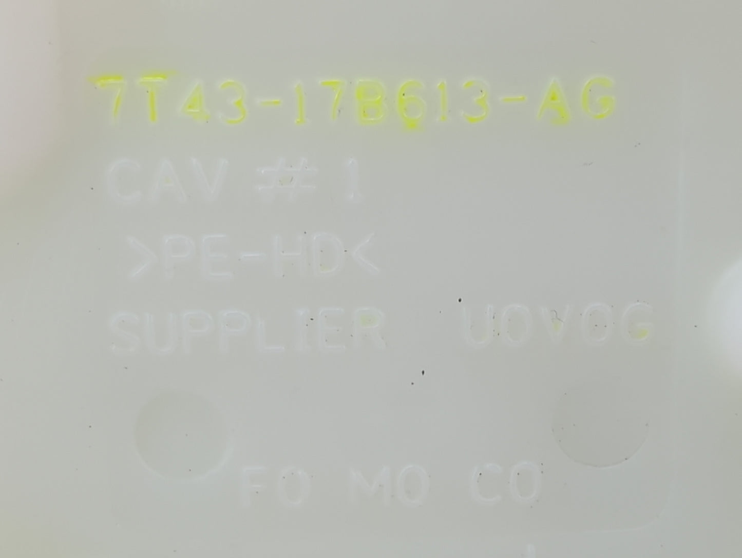 2007-2014 Ford Edge Windshield Washer Fluid Reservoir Bottle Oem - Oemusedautoparts1.com