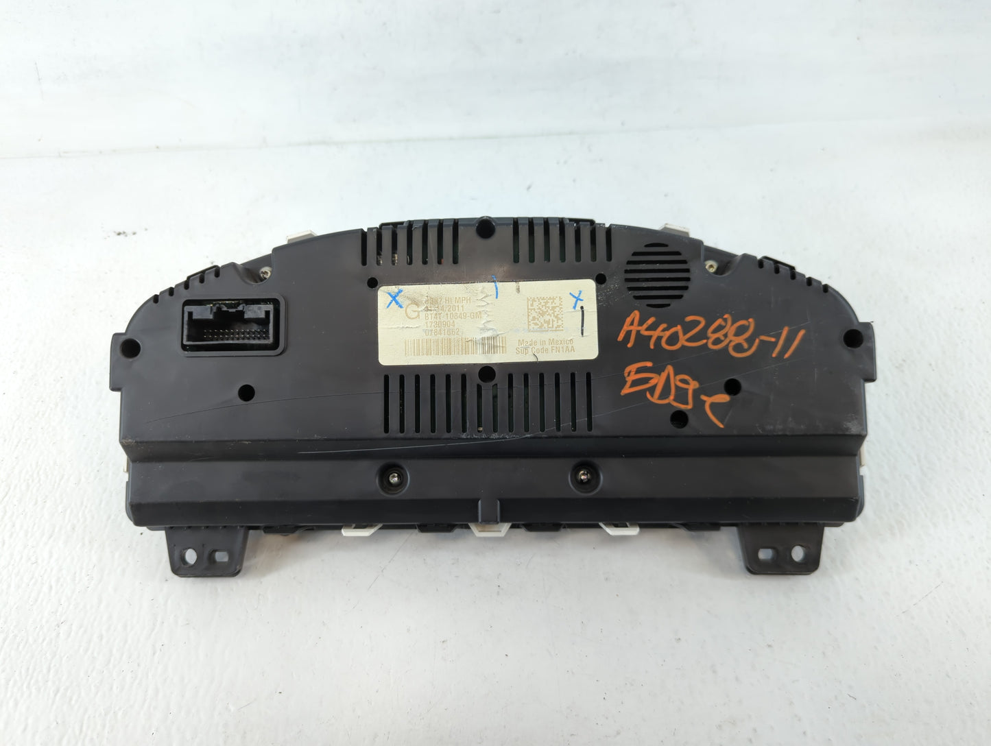 2011 Ford Edge Instrument Cluster Speedometer Gauges P/N:BT4T-10849-GM Fits OEM Used Auto Parts - Oemusedautoparts1.com