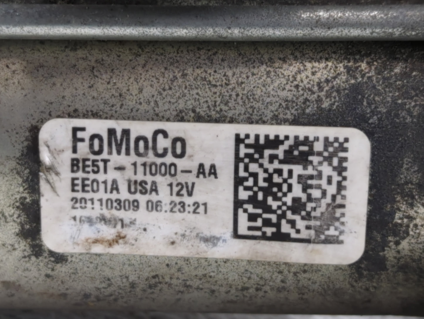 2011-2012 Ford Escape Car Starter Motor Solenoid OEM P/N:BE5T-11000-AA Fits Fits 2010 2011 2012 OEM Used Auto Parts - Oemuse