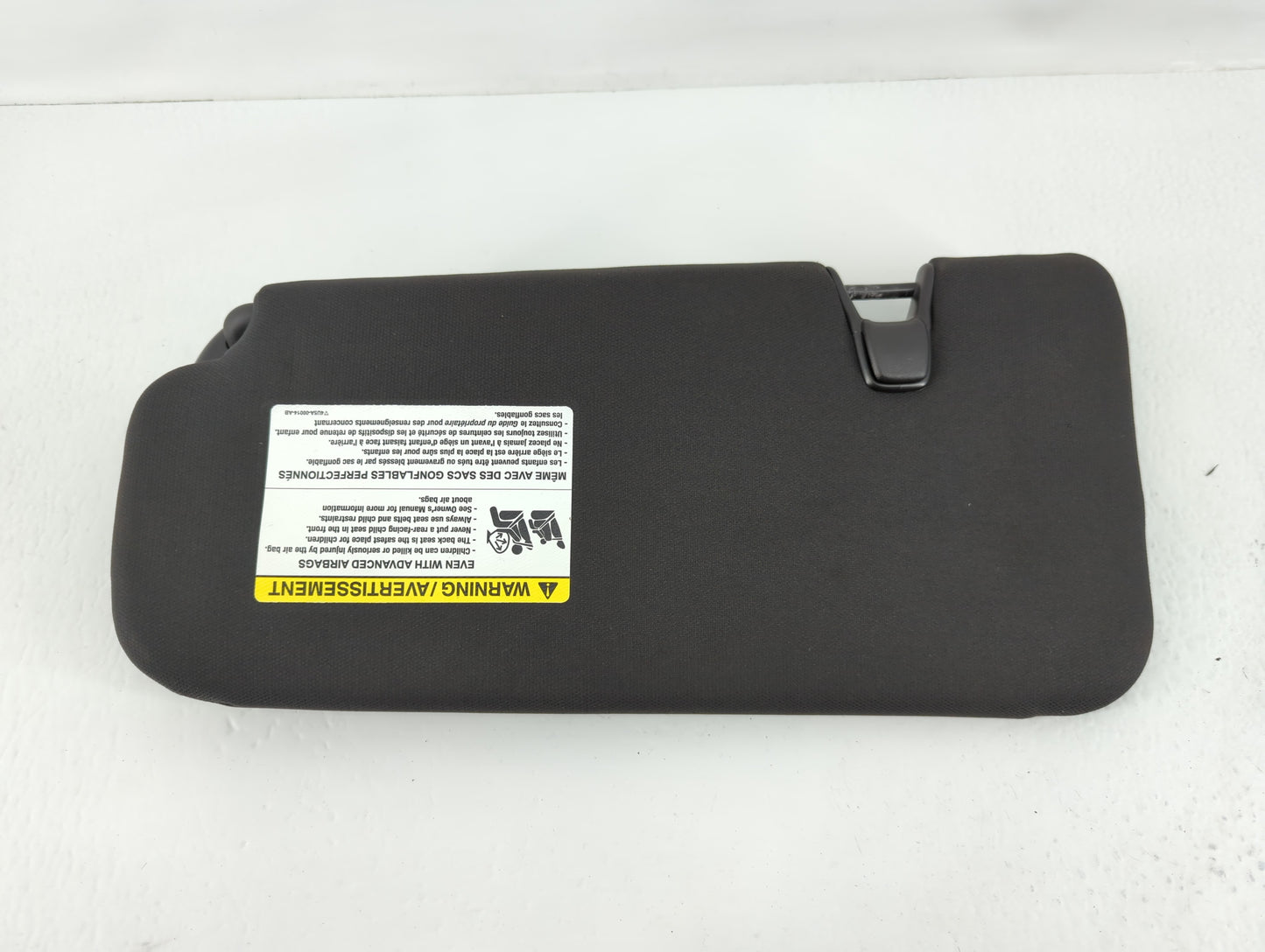 2010-2012 Ford Escape Sun Visor Shade Replacement Passenger Right Mirror Fits Fits 2010 2011 2012 OEM Used Auto Parts - Oemu