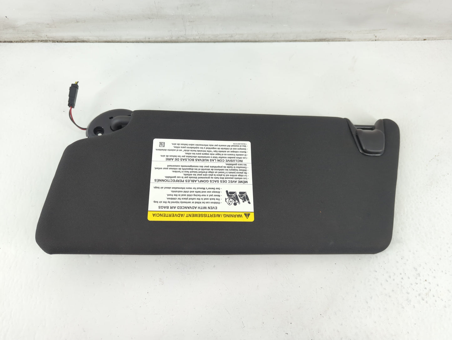 2011-2015 Ford Explorer Sun Visor Shade Replacement Passenger Right Mirror Fits Fits 2011 2012 2013 2014 2015 OEM Used Auto