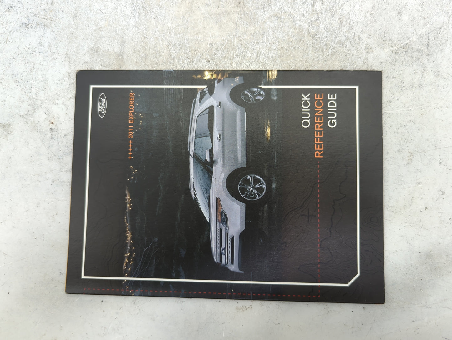 2011 Ford Explorer Owners Manual Book Guide P/N:BL2J19A321AB BL2J 19A321 AB OEM Used Auto Parts - Oemusedautoparts1.com