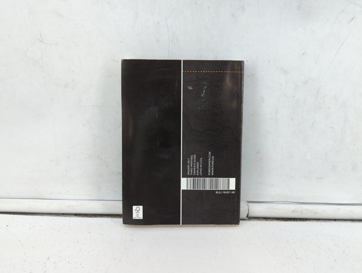 2011 Ford Explorer Owners Manual Book Guide OEM Used Auto Parts - Oemusedautoparts1.com