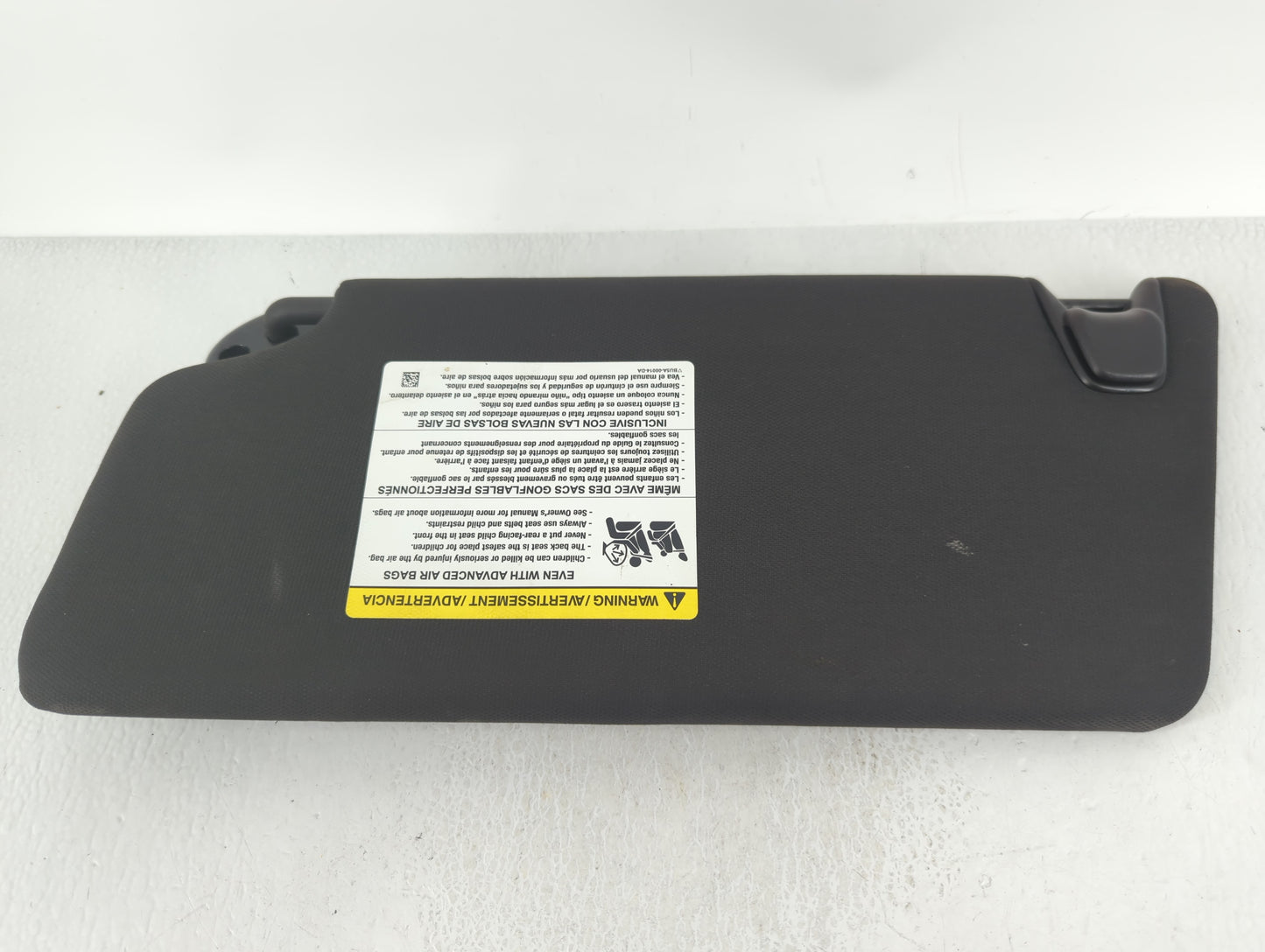 2011-2015 Ford Explorer Sun Visor Shade Replacement Passenger Right Mirror Fits Fits 2011 2012 2013 2014 2015 OEM Used Auto
