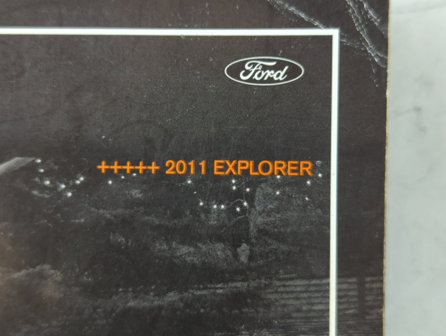 2011 Ford Explorer Owners Manual Book Guide P/N:BL2J 19A321 AA OEM Used Auto Parts - Oemusedautoparts1.com